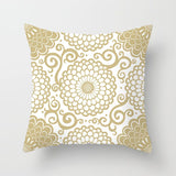 5 Pieces Ramadan Pillow Covers Square Throw Pillow Cases Throw Cushion Cover Decoration for Sofa Bed Couch (18" x 18")