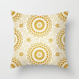 5 Pieces Ramadan Pillow Covers Square Throw Pillow Cases Throw Cushion Cover Decoration for Sofa Bed Couch (18" x 18")