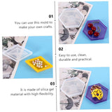 4 pcs Storage Box Mold Storage Case Mold DIY Mold Silicone Mold Epoxy Mold Storage Box Mold White Silicone Board