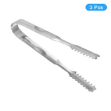 Serving Tongs, 3pcs 5 Inch - Stainless Steel Ice Tongs, Tiny Tongs for Appetizers, Sugar, Charcuterie, Dessert, Tea Parties