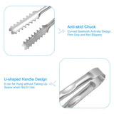 Serving Tongs, 3pcs 5 Inch - Stainless Steel Ice Tongs, Tiny Tongs for Appetizers, Sugar, Charcuterie, Dessert, Tea Parties