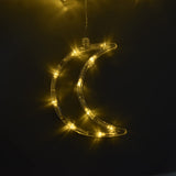 LEDs Curtain Lights, Fairy String Lights Moons and Stars LED Night Light for Home Decoration Party Star Moon Ramadan String Lights