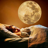 Moon Lamp Projector Night Light, 360° Rotatable Moon Lamp USB Powered Lighting with Bracket,Mood Light Photography Romantic