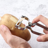 Vegetable Peeler Stainless Steel for Kitchen - Y Peeler Safe to Use, Veggie Potato Fruit Carrot Cucumber Peeler, Easy to Peel