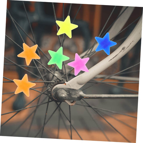 72pcs Spoke Decorative Beads Bike Wheel Spoke Beads Kids Bike Reflector Bikes Beads Luminous Bike Decoration Beads In Australia - Darrahopens