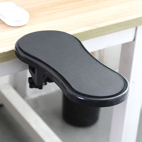2 pcs Computer Arm Rest for Desk, Adjustable Arm Rest Support for Computer Desk Ergonomic Arm Rest Extender Rotating