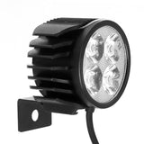 LED Motorcycle Spotlight with Horn, 2 in 1 Front Built-in Horn, Electric Scooter Spotlight with Bell, 36V-72V for Electric In Australia - Darrahopens