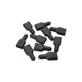 30pcs PVC Flame Retardant Cover Rubber Sleeve Compatible with 2-Position Powerpole Connectors, Black In Australia - Darrahopens