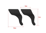 Anti-Slip Eyeglass Ear Grips Hook, 2 Pairs Eyeglasses Temple Tips Sleeve Retainer，Glasses Stoppers Ear Grip Hooks Durable