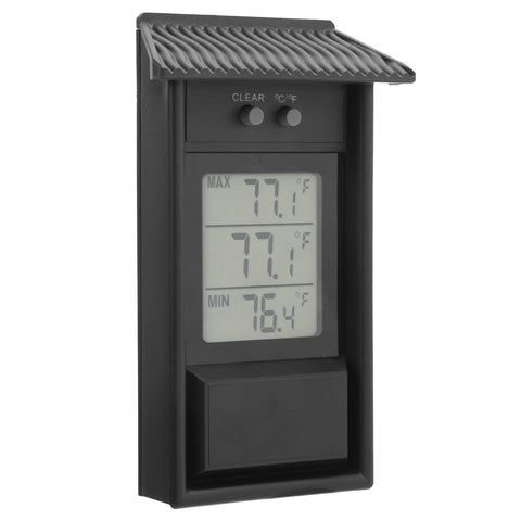 Indoor Outdoor Thermometer Digital Waterproof Temperature Meter Gauge for Garden Greenhouse，Outdoor Waterproof Temperature Meter In Australia - Darrahopens