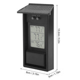 Indoor Outdoor Thermometer Digital Waterproof Temperature Meter Gauge for Garden Greenhouse，Outdoor Waterproof Temperature Meter In Australia - Darrahopens