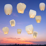 10 Pcs Chinese Lanterns to Release in Memorial [an Unforgettable Memory] Decoration Lanterns for Family Friends Perfect In Australia - Darrahopens