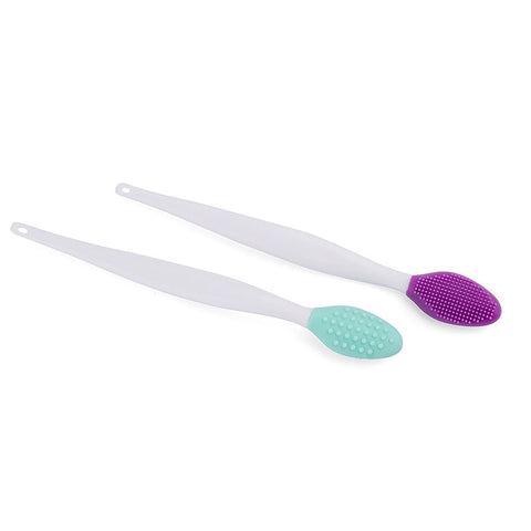 2 Pcs Silicone Head Double-Sided Cleaning Brush, Blackhead/Cutin/Pore Brush, Beauty and Skin Care Cleaning Tool In Australia - Darrahopens