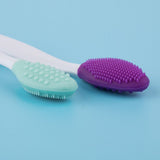 2 Pcs Silicone Head Double-Sided Cleaning Brush, Blackhead/Cutin/Pore Brush, Beauty and Skin Care Cleaning Tool In Australia - Darrahopens