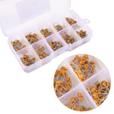 300pcs 10value 50v 10pf 20pf 30pf 47pf 56pf 68pf 100pf 1nf 10nf 100nf Multilayer Ceramic Capacitor Assortment Kit