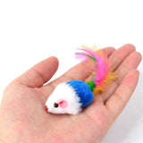 Cat Mice Toys for Indoor Cats 10PCS Color random, Variety Mouse Cat Toy Mice Cat Toy Mouse for Cats, Fur Mice Cat Toys In Australia - Darrahopens