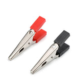 10Pcs 3A Heavy-Duty Insulated Alligator Clips,Battery Crocodile Electrical Test Clamps,Battery Charger Clamp