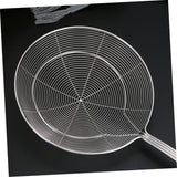 Strainer Spoon for Cooking and Frying, 15 Inches Strainer with Handle Stainless Steel Kitchen Utensils Fryer Scoop Strainer Spoon
