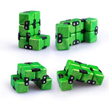 Cool Mini Gadget Best for Stress and Anxiety Relief and Kill Time, Special Designed Texture Artistic and Fashion(Emerald Green）