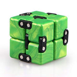 Cool Mini Gadget Best for Stress and Anxiety Relief and Kill Time, Special Designed Texture Artistic and Fashion(Emerald Green）