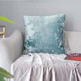 4 pcs Simple Nordic Household Products Velvet Cushion Cover ice Flower Velvet Sofa Bedside Living Room Pillow Cover (20x20) In Australia - Darrahopens