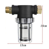 Garden Hose Filter for Pressure Washer Inlet Water, Inline Filter for Sediment, 40 Mesh Screen, Extra 100 Mesh