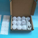 1 Set 10 Vanity Led Light Bulbs Stick on Mirror Light Lights for Vanity Mirror Style Mirror Light Led Vanity Mirror Lights