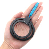 Follow Focus Ring Belt, Adjustable Manual Flexible Gear Ring Belt for DSLR Camera Follow Focus Zoom Lens