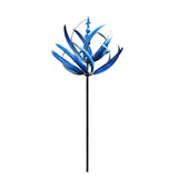 Large Outdoor Metal Wind Spinners, Unique and Magical Metal Windmill, Lawn Solar Wind Spinners, 360 Degrees Swivel Wind In Australia - Darrahopens