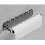 Under Cabinet Cling Film Roll Paper Towel Rack, Wall Hanging Paper Towels Holder, Toilet Tissue Paper Dispenser and Hang