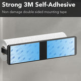 Under Cabinet Cling Film Roll Paper Towel Rack, Wall Hanging Paper Towels Holder, Toilet Tissue Paper Dispenser and Hang