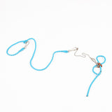 2 pcs Hamster Harness,Adjustable Harness Vest Leash Hamster Chest Straps with a Small Bell Rat Mouse Squirrel Small Animal