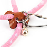 2 pcs Hamster Harness,Adjustable Harness Vest Leash Hamster Chest Straps with a Small Bell Rat Mouse Squirrel Small Animal