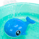 Bath Toys, Boys Pool Toys Bath Fountain Water Table Spray Toy , Boys Light Up Whale Bath Toy Sprinkler