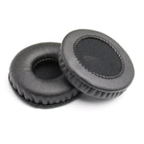 Replacement Earpads Leather Ear Cushions Spare Ear Pads Kit fit for Most Headphone Universal Diameter 70MM(1Pair Black) In Australia - Darrahopens