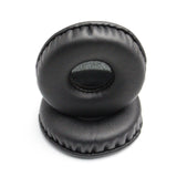 Replacement Earpads Leather Ear Cushions Spare Ear Pads Kit fit for Most Headphone Universal Diameter 70MM(1Pair Black) In Australia - Darrahopens