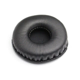Replacement Earpads Leather Ear Cushions Spare Ear Pads Kit fit for Most Headphone Universal Diameter 70MM(1Pair Black)
