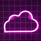 Cloud Neon Signs, LED Cloud Neon Light for Wall Decor,Cloud Sign Shaped Decoration Wall Lights for Bedroom Aesthetic Teen