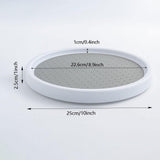 10 Inches Lazy Turntable, Pantry Organizers and Storage Spice Rack Can Organizer for Kitchen Cabinet Fridge, Decorative Tray