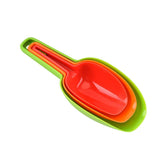 Set of 3 Plastic Flour Scoop Ice Scooper Multi PuRPose Plastic Kitchen Scoops Canisters Popcorn Scoop In Australia - Darrahopens