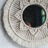 Wall Mirror Decor Round Hanging Wall Art Decoration for Bedroom Nursery Living Room Apartment Office Entryways Home In Australia - Darrahopens