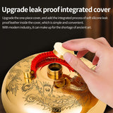 Hot Water Bottle with Cover, Copper Hand Feet Warmer, Portable Hot Water Bottle Thermos, Winter Body Hand Foot Warmer Heat