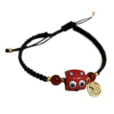 3 pcs Cute Anime Bracelet Braided Bracelets Adjustable Rope Bracelets Woven Bracelet Friendship Lover Bracelets Gift for Women