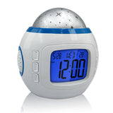 Projection Alarm Clock Night Light Clock Night Lamp Bedside Night Lamp Decorative Night Lamp Colorful Lights Night Lamp Bedside