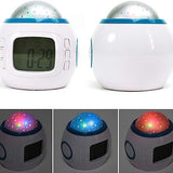 Projection Alarm Clock Night Light Clock Night Lamp Bedside Night Lamp Decorative Night Lamp Colorful Lights Night Lamp Bedside