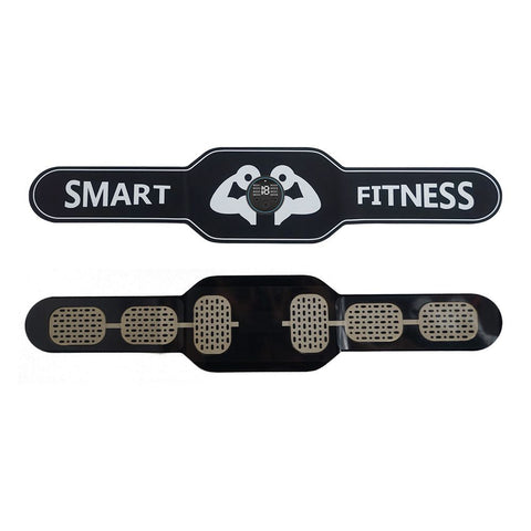 EMS Fitness Shaping Belt, Muscle Stimulator and Muscle Improvement - Your Ab Machine for Effortless Fitness Black