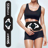 EMS Fitness Shaping Belt, Muscle Stimulator and Muscle Improvement - Your Ab Machine for Effortless Fitness Black In Australia - Darrahopens