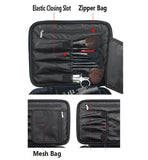 Travel Makeup Bag 2 Layer Portable Makeup Case Large Cosmetic Brush Organizer Makeup Pouch Holder Makeup Storage Bag In Australia - Darrahopens