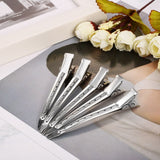 10 Pieces Duck Bill Hair Clips s Duckbill Hair Clips Metal Alligator Curl Clips for Women Styling Sectioning Long Hair