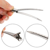 10 Pieces Duck Bill Hair Clips s Duckbill Hair Clips Metal Alligator Curl Clips for Women Styling Sectioning Long Hair